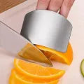 Stainless Steel Finger Protector Anti-cut Finger Guard Kitchen Tools Safe Vegetable Cutting Hand Protectors Kitchen Accessories