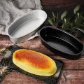 Convenient Non-stick Bakeware Aluminum Alloy Oval Shape Cake Mold Kitchen Baking Tools Daily Uses