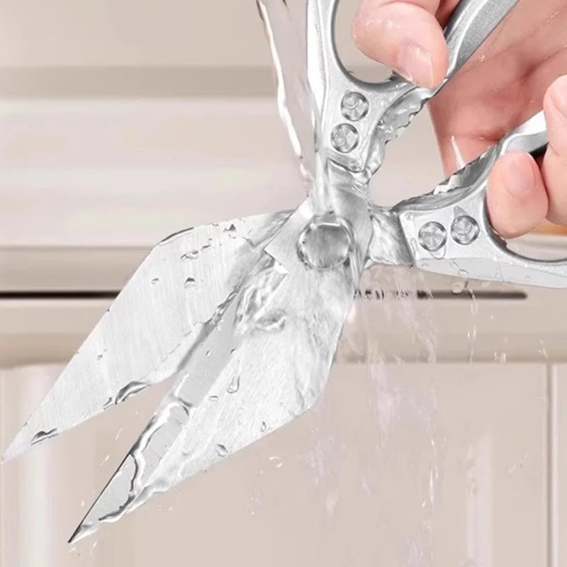 Kitchen Scissors Stainless Steel Cooking Accessories Multi Function Tool Food Scissor For Chicken Vegetables Barbecue Meat Fish