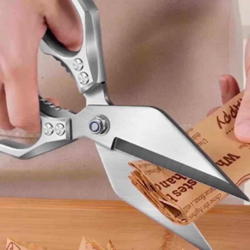 Kitchen Scissors Stainless Steel Cooking Accessories Multi Function Tool Food Scissor For Chicken Vegetables Barbecue Meat Fish